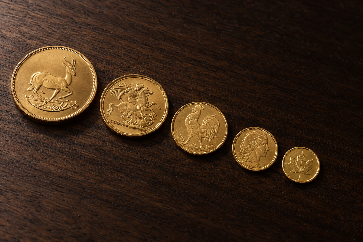 Quelle est la pièce d'or la plus rentable ? Réponse et chiffres