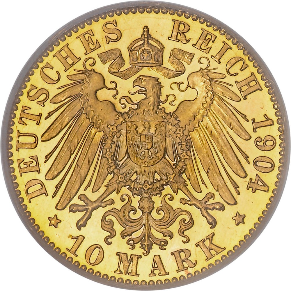 10 Mark (Allemagne) - Or - Diverses années