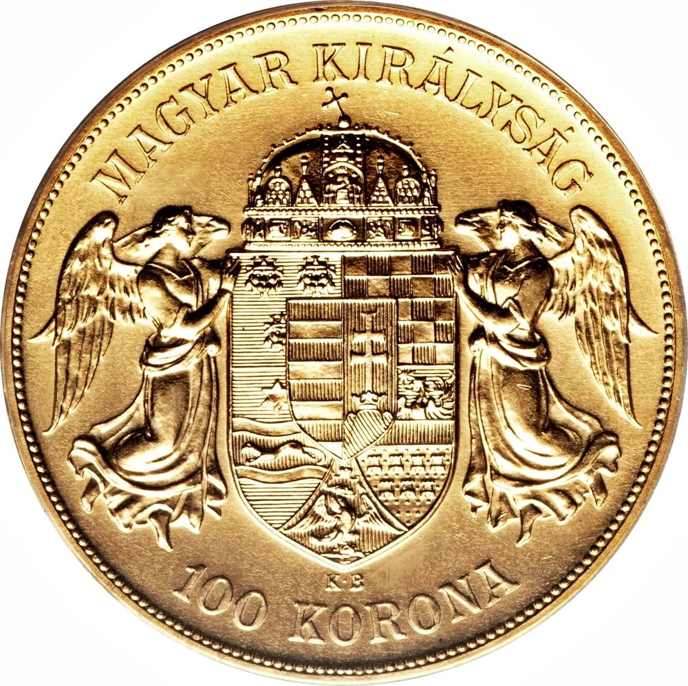 100 Korona - Francis Joseph I (Hongrie) - Or