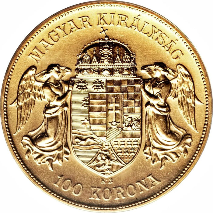 100 Korona - Franz Joseph I (Hungary) - Gold
