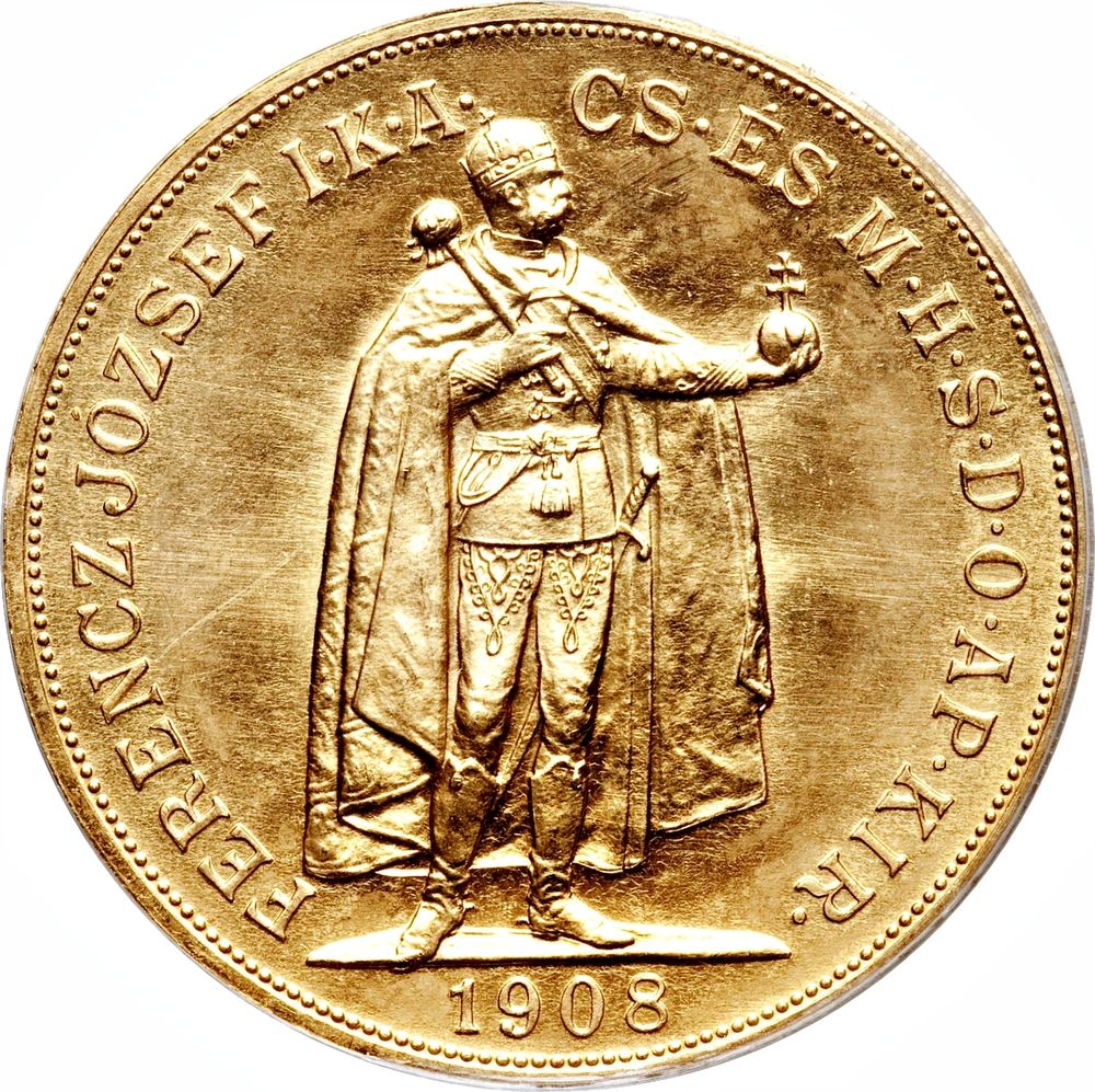 100 Korona - Francis Joseph I (Hongrie) - Or