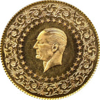 100 Kurush Kemal Atatürk (7.02g) - Or - Diverses années