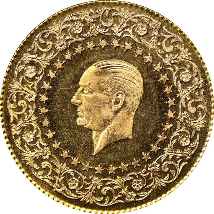 100 Kurush Kemal Atatürk (7.02g) - Gold - Various years