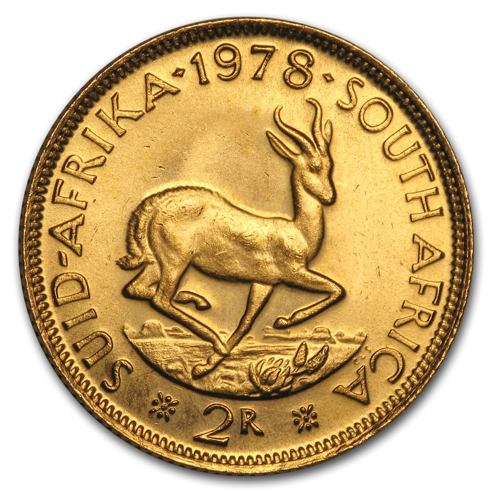 2 Rands - Or - Diverses années