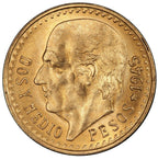 2.5 Pesos (Mexico) - Gold - Various years