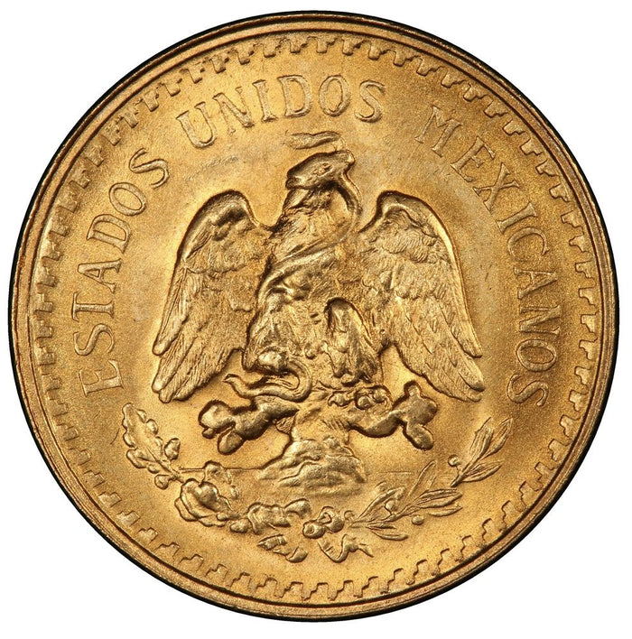 2.5 Pesos (Mexico) - Gold - Various years