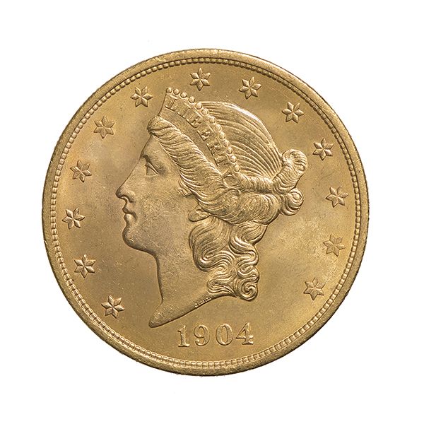 20 Dollars (900) (Etats-Unis) - Or - Diverses années