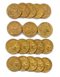 20 Francs - Or - Diverses années & origines