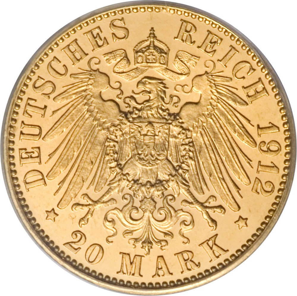 20 Mark (Allemagne) - Or - Diverses années