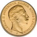20 Mark (Allemagne) - Or - Diverses années