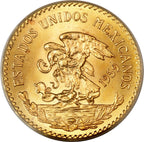 20 Pesos (Mexique) - Or - Diverses années