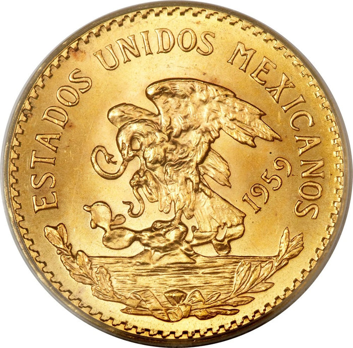 20 Pesos (Mexico) - Gold - Various years