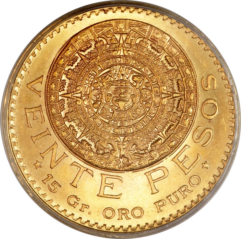 20 Pesos (Mexique) - Or - Diverses années