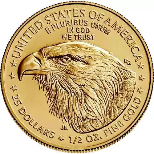 25 Dollars 1/2 Oz (917) (Etats-Unis) - Or - Diverses années
