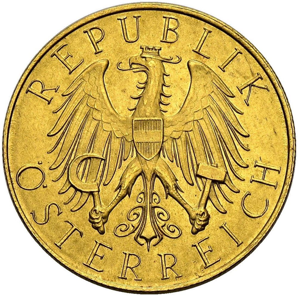 25 Schillings (900) (Autriche) - Or - Diverses années