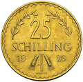 25 Schillings (900) (Autriche) - Or - Diverses années