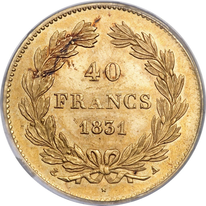 40 Francs - Gold - Various years & origins