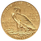 5 dollar (900) (Verenigde Staten) - Goud - Diverse jaren