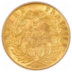 5 Francs - Or - Diverses années & origines