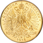 100 Couronnes (Empire d'Autriche) - Or