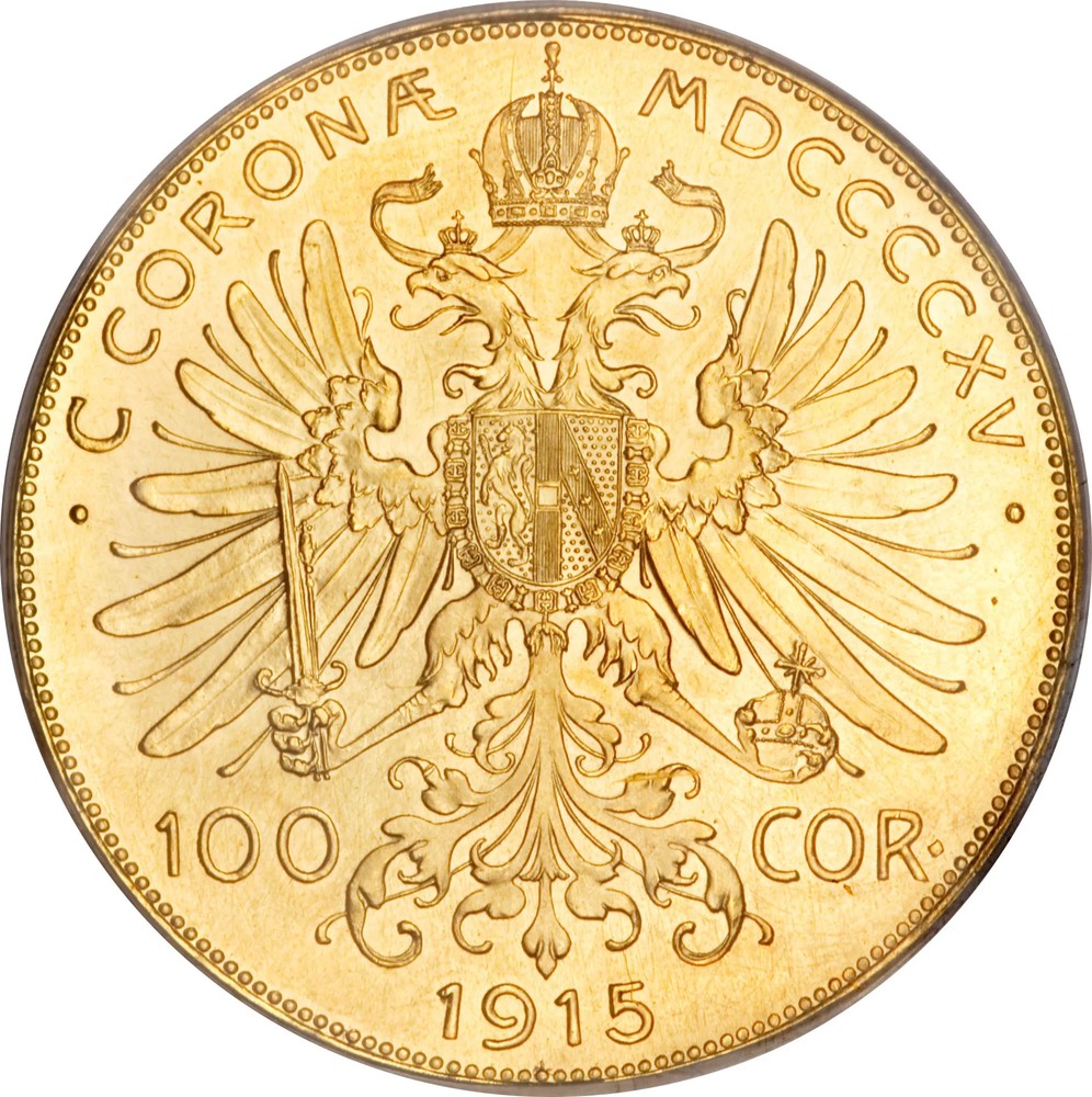 100 Couronnes (Empire d'Autriche) - Or