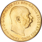 100 Couronnes (Empire d'Autriche) - Or