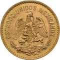 5 Pesos (Mexique) - Or - Diverses années