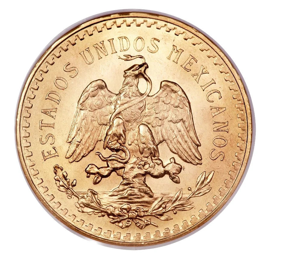 50 Pesos (Mexique) - Or - Diverses années