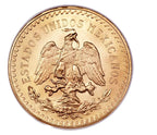 50 Pesos (Mexique) - Or - Diverses années