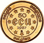 50 Écus Charles-Quint (900) - Or - Diverses années