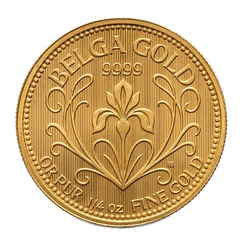 Belga 1/4 Oz - Or - Diverses années