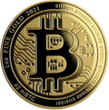 Bitcoin 1 Oz 2022 (100 Dollars) - Or - Diverses années