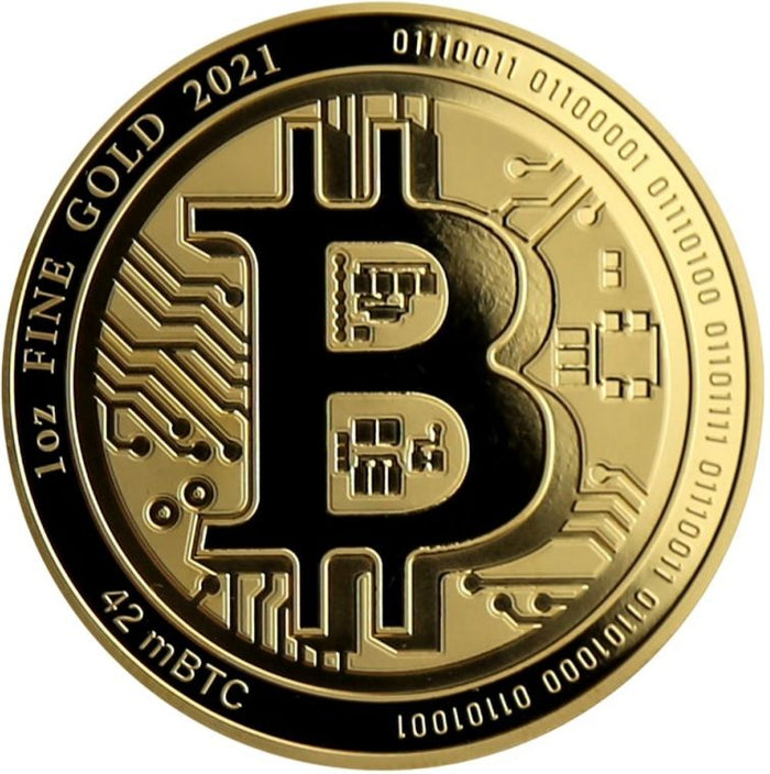 Bitcoin 1 Oz 2022 (100 Dollars) - Or - Diverses années