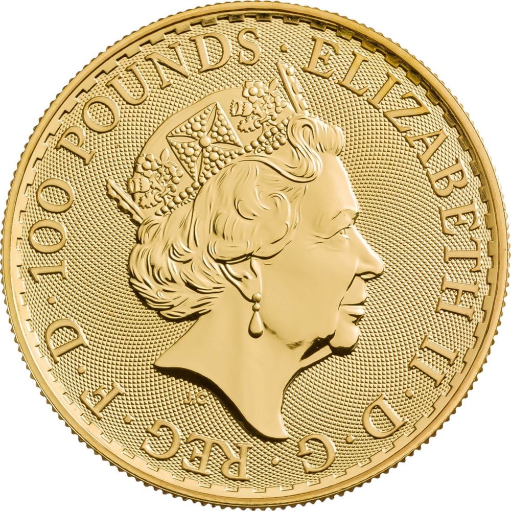 Britannia 1 Oz (100 pounds) - Or - Diverses années