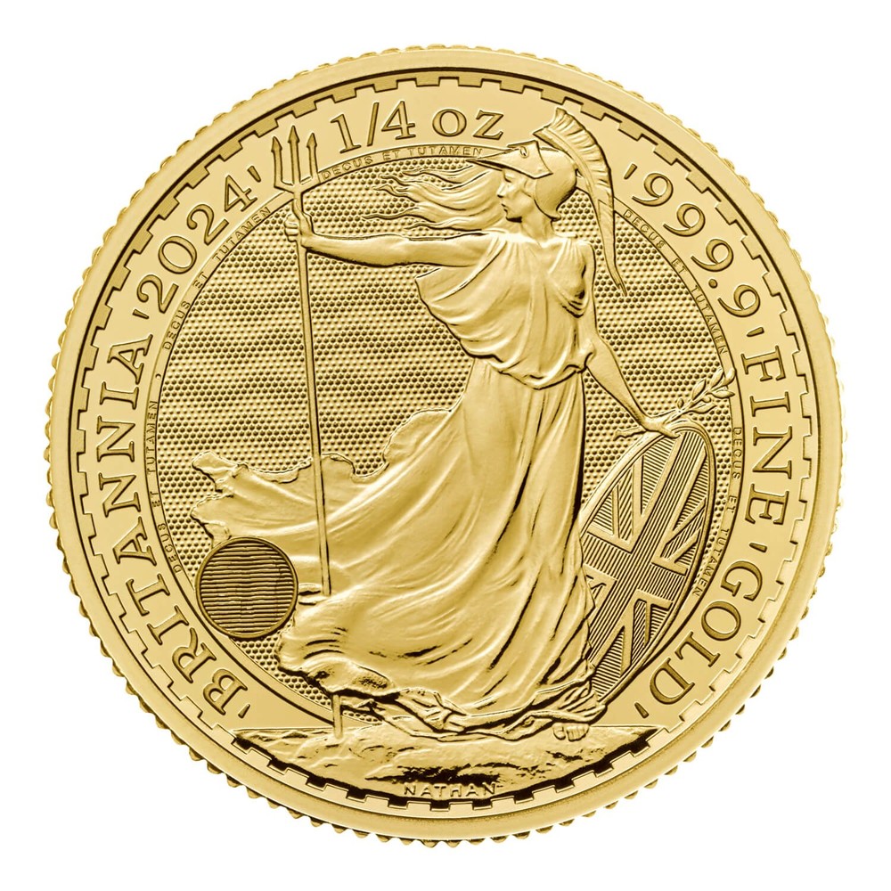 Britannia 1/4 Oz (25 pounds) - Or - Diverses années