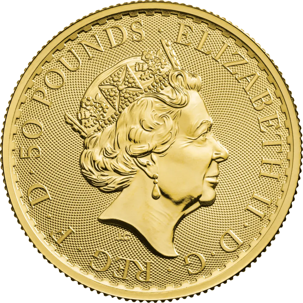 Britannia 1/2 Oz (50 pounds) - Or - Diverses années