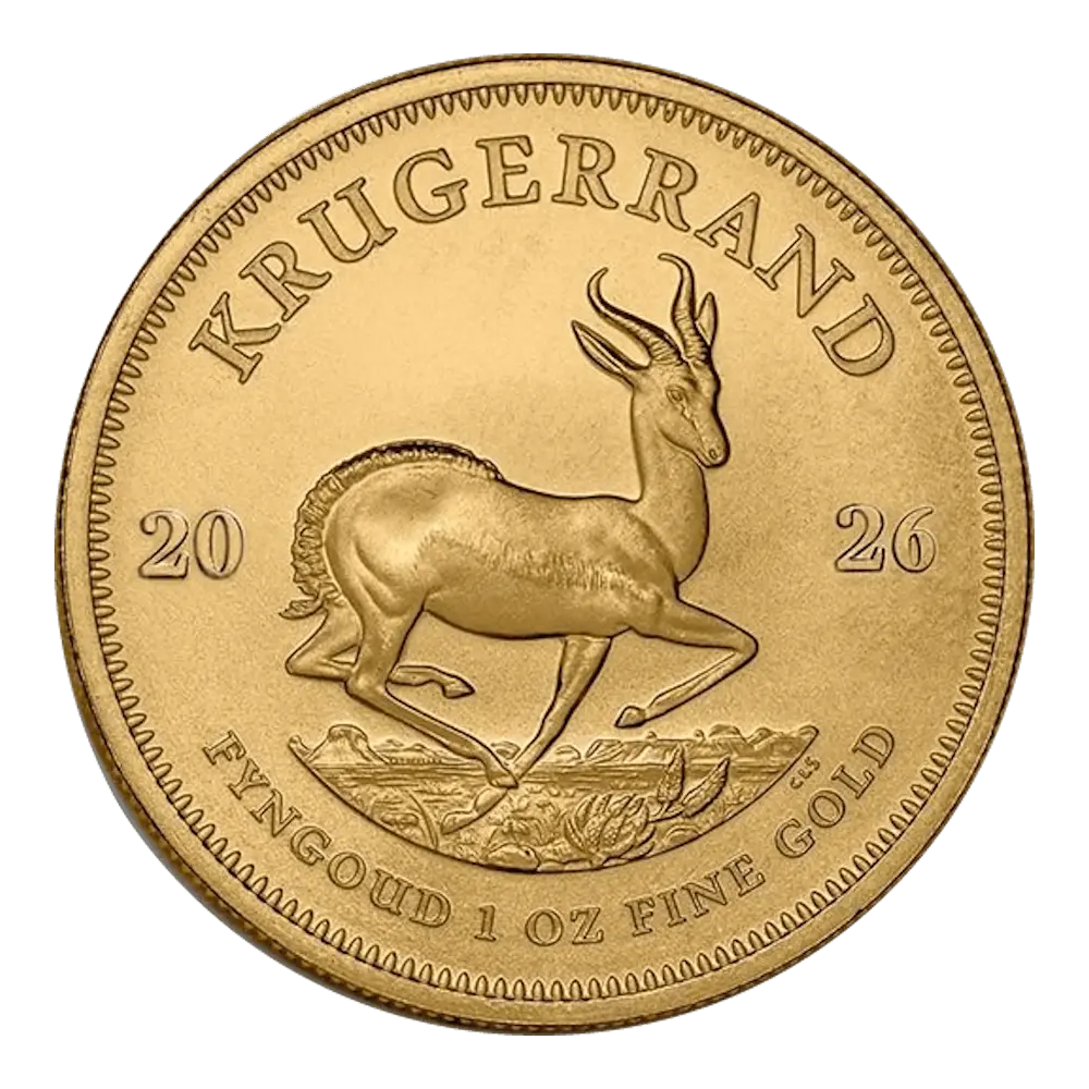 Krugerrand 1 Oz - Or - Diverses années