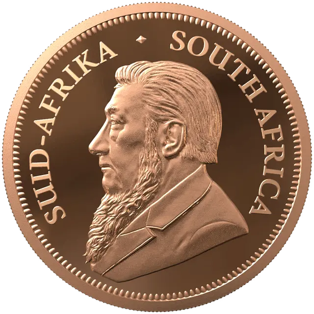 Krugerrand 1/50 Oz - Or - Diverses années