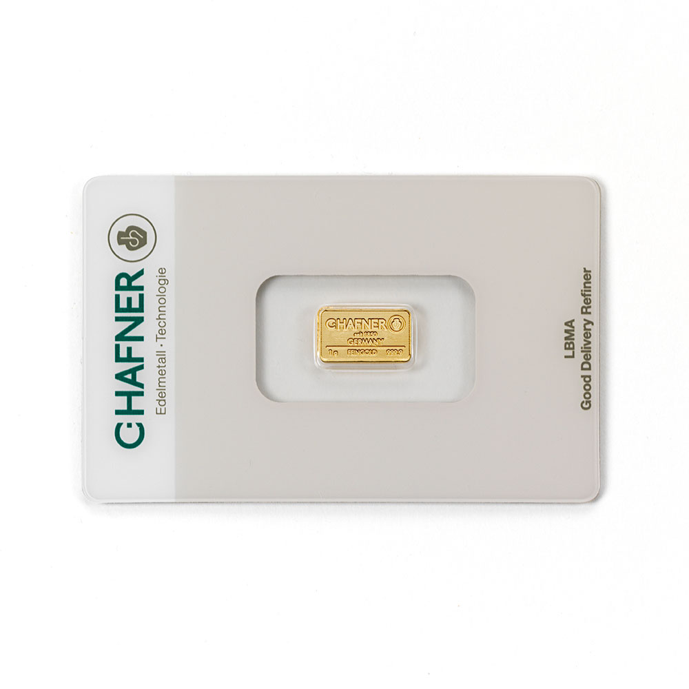 Lingot Or - 1gr - Neuf