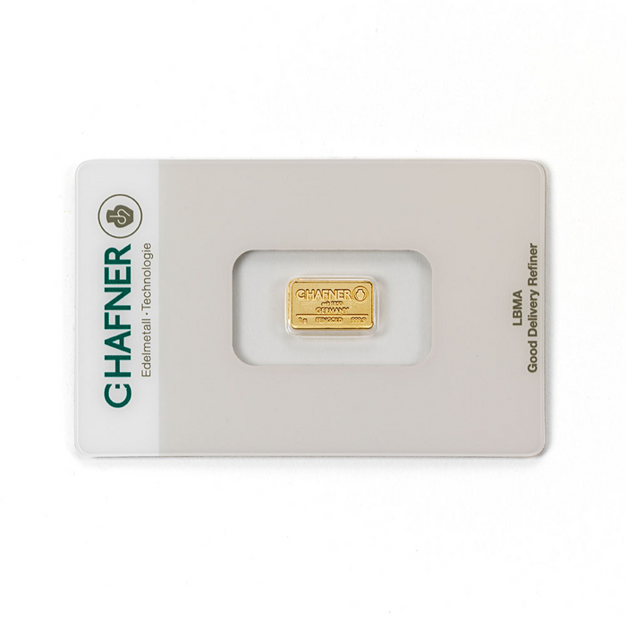 Lingot Or - 1gr - Neuf