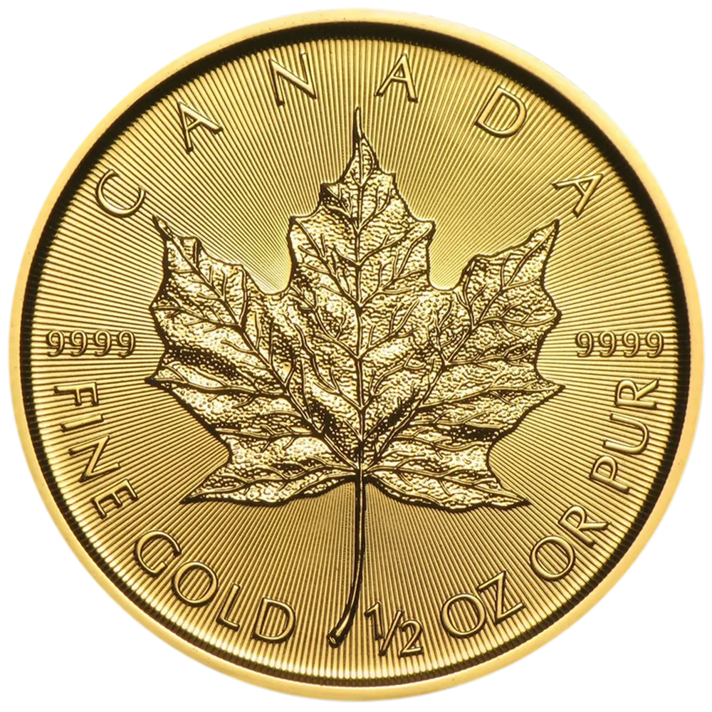 Maple Leaf 1/2 Oz - Or - Diverses années