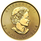 Maple Leaf 1/2 Oz - Or - Diverses années