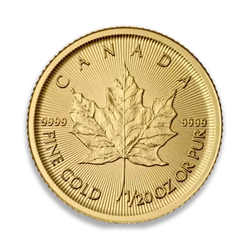 Maple Leaf 1/20 Oz - Or - Diverses années