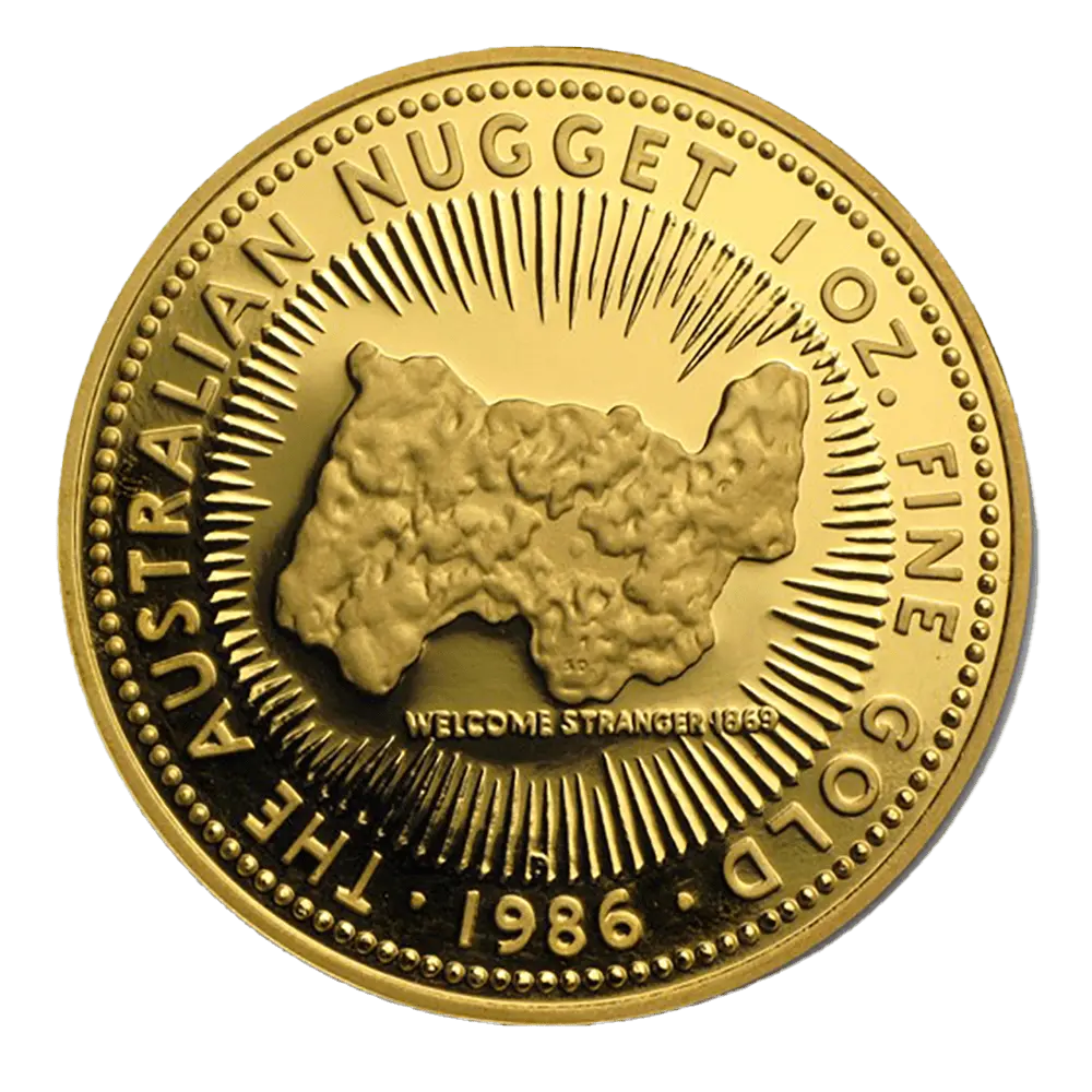 Nugget 1 Oz (Australie) - Or - Diverses années