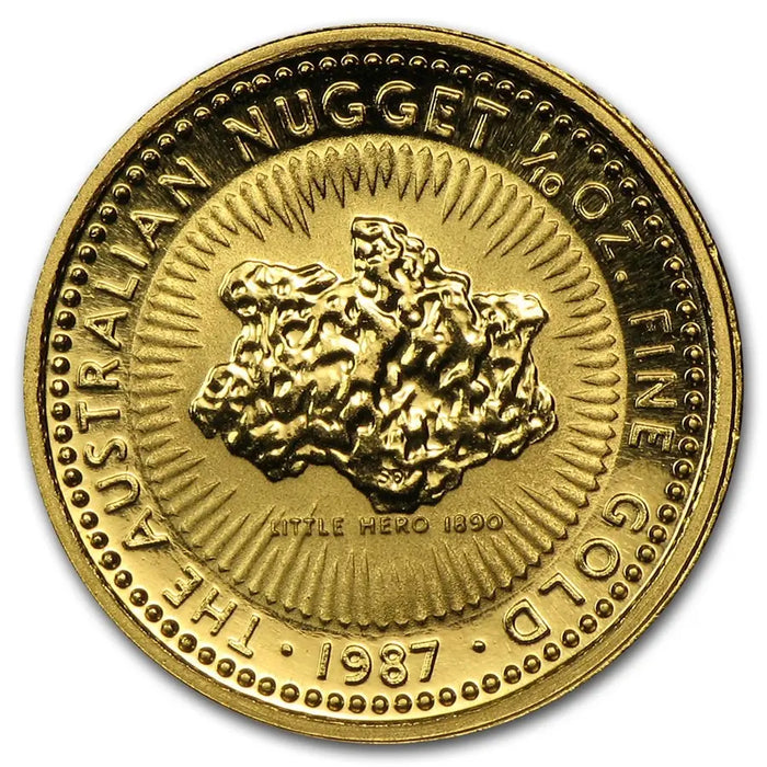 Nugget 1/10 Oz (Australie) - Or - Diverses années