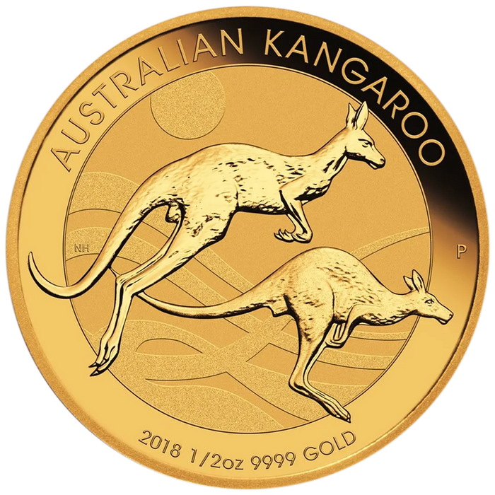 Kangourou 1/2 Oz (Australie) - Or - Diverses années