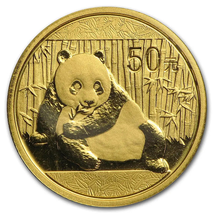Panda 1/10Oz (Chine) - Or - Diverses années