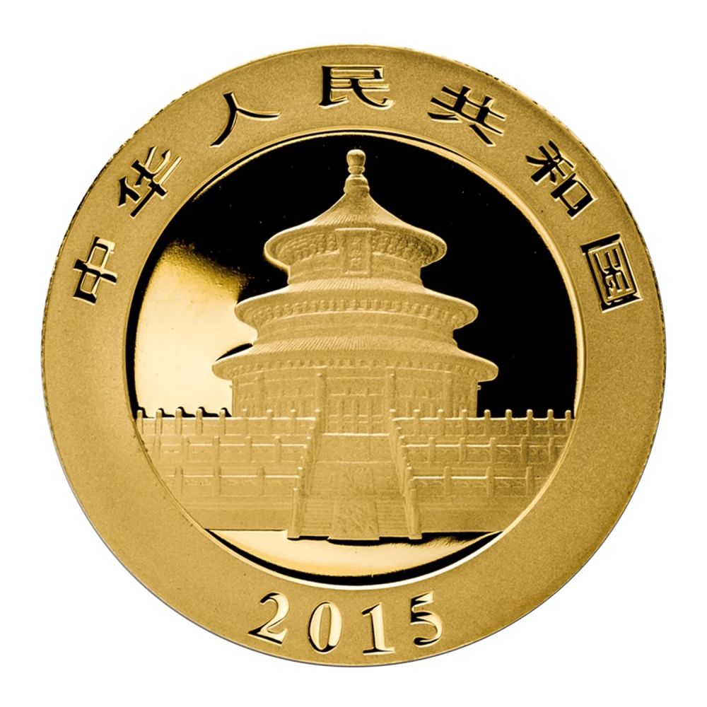 Panda 1/20 Oz (China) - Gold - Various years