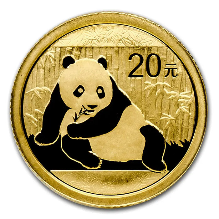 Panda 1/20Oz (Chine) - Or - Diverses années