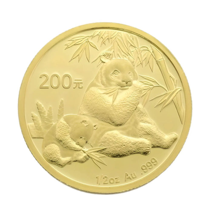Panda 1/2Oz (Chine) - Or - Diverses années